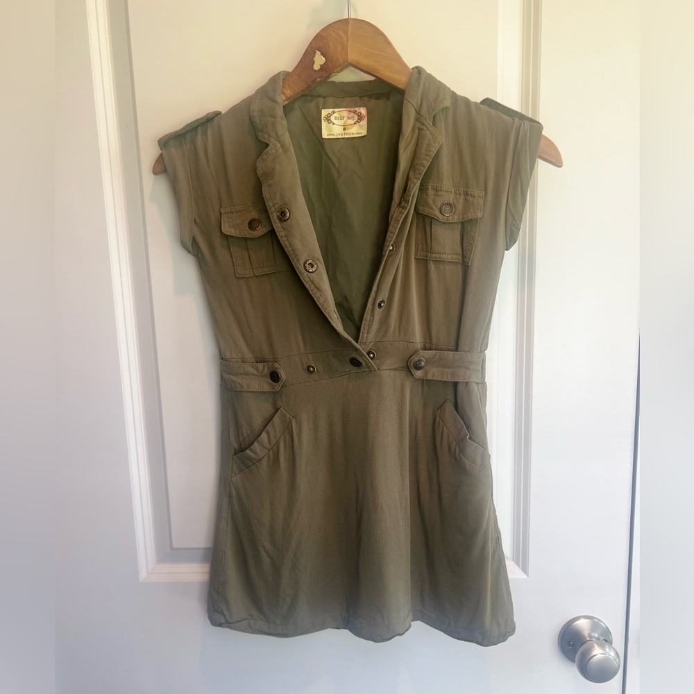 Joyfolie Cargo Dress size 8